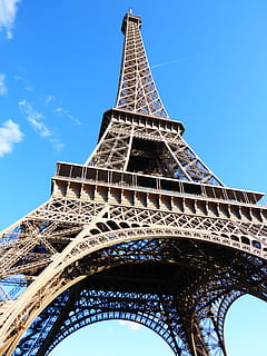 düşük açılı fotoğraf, Eyfel Kulesi, kule, eyfel, Paris, Başkent, mimari, yapılı yapı, düşük açılı görünüş, gökyüzü, seyahat yerleri, metal, geçmiş, Tarihçe, uzun - yüksek, turizm, Kent, kemer, gün, doğa, seyahat, insansız, mimari özellik, Demir, demir - metal, yer, 4K, CC0, kamu malı, telif ücretsiz