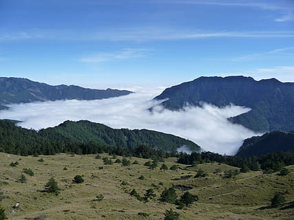 Taiwan, mt, nuvole, bellezza nella natura, montagna, scena tranquilla, scenics - natura, la tranquillità, cielo, scena non urbana, ambiente, nuvola - cielo, pianta, albero, catena montuosa, paesaggio, nessuno, natura, idilliaco, a distanza, giorno, colore verde, all'aperto, picco di montagna, 2K, CC0, dominio pubblico, privo di copyright