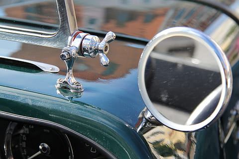 sidespejl, auto, spejling, spejl, køretøj, bagspejl, mini cooper, cooper, Caprio, vintage bil, krom, bil, retro stylet, gammeldags, samlerens bil, gammel, transportmidler, land køretøj, antik, klassisk, tæt på, afspejling, transportform, motor køretøj, metal, ingen mennesker, dag, fokus på forgrunden, skinnende, køretøjsdel, udendørs, rejse, glas - materiale, sølvfarvet, hjul, 5K, CC0, offentligt domæne, royaltyfrie