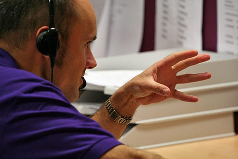 man, purple, top, hand gesture, phone, talking about, work, communication, enterprise, pro, person, people, office, mobile, talk, microphone, one person, headshot, adult, men, side view, males, indoors, technology, watch, portrait, looking, time, music, business, businessman, mature adult, listening, business person, wristwatch, hand, mature men, contemplation, 720P, CC0, public domain, royalty free