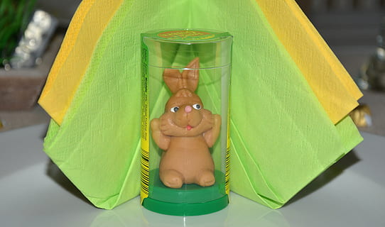 easter, easter bunny, table, table decoration, napkin, easter decoration, spring, hare, figure, gastgeschenk, hospitable guest, dining table, green color, one person, people, adult, adults only, day, headshot, lifestyles, indoors, cheerful, human body part, front view, fun, humor, shirtless, childhood, men, portrait, hiding, body part, leisure activity, child, lying down, relaxation, human face, obscured face, 5K