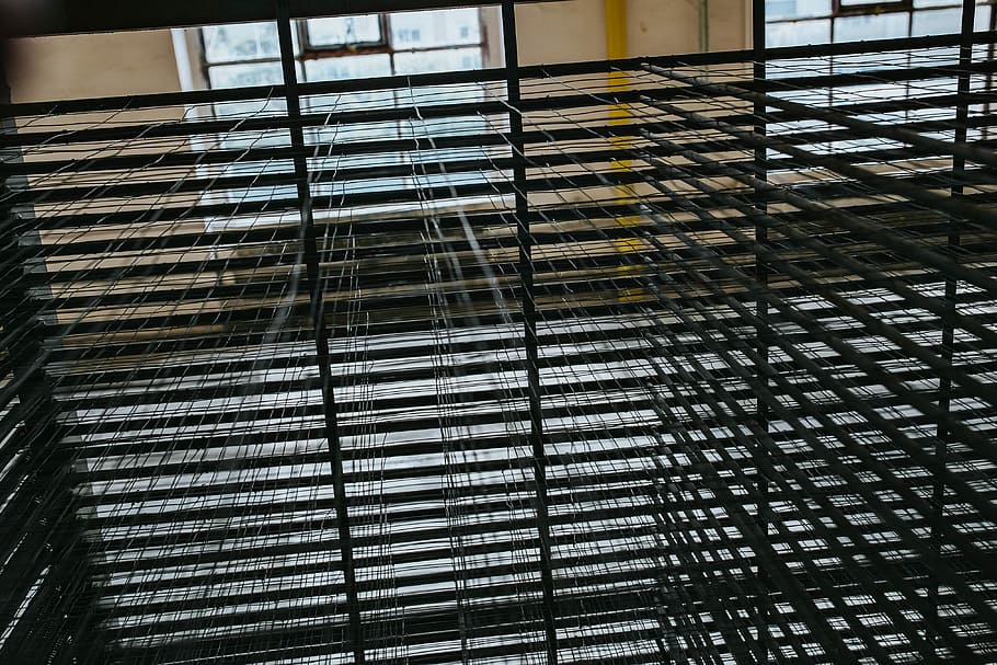 abandoned, building hall, yellow, pillars, Interior, abandoned building, hall, room, architecture, windows, empty, building, corridor, factory, pillar, space, window, metal, steel, full frame, pattern, backgrounds, no people, day, indoors, built structure, building exterior, sunlight, outdoors, low angle view, glass - material, close-up, modern, reflection, nature, blinds, 4K
