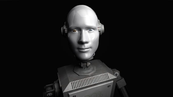 robot portrait, homme, robot, droïde, gris, Contexte, installation, futur, 3d, fond d'écran, portrait, fond noir, représentation humaine, à l'intérieur, La technologie, personnes, vue de face, espace de copie, prise de vue en studio, Vêtements, mannequin, futuriste, photo du visage, cyborg, regarder la caméra, représentation, sécurité, permanent, matériel d'éclairage, gouvernement, 4K, CC0, domaine public, libre de droits