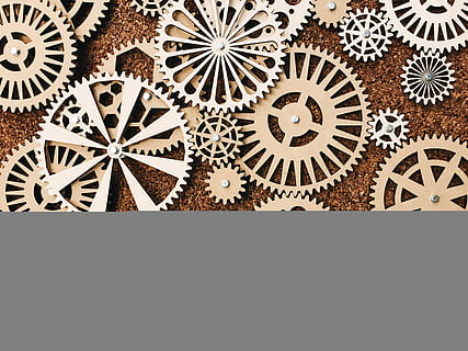 engranatges de fusta, fusta, engranatges, enginyer, enginyeria, mecànic, patró, textura, vector, il·lustració, fons, resum, marc complet, cap gent, primer pla, Nadal, a l'interior, disseny, variació, decoració, creativitat, elecció, forma, directament a sobre, tir de l'estudi, còpia espai, art i artesania, artesania, natura morta, taula, ornamentat, fons negre, 4K, CC0, domini públic, lliure de regalies