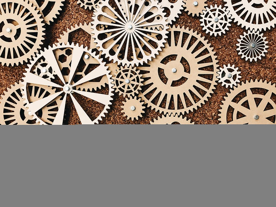 engranatges de fusta, fusta, engranatges, enginyer, enginyeria, mecànic, patró, textura, vector, il·lustració, fons, resum, marc complet, cap gent, primer pla, Nadal, a l'interior, disseny, variació, decoració, creativitat, elecció, forma, directament a sobre, tir de l'estudi, còpia espai, art i artesania, artesania, natura morta, taula, ornamentat, fons negre, 4K