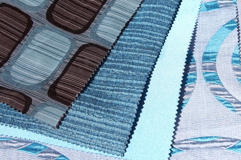 materials, blau, mostres, web, tèxtil, imprimir, model, marc complet, fons, patró, cap gent, primer pla, a l'interior, textura, multicolor, negocis, en fila, gran grup d'objectes, art i artesania, elecció, llana, indústria, vista d’angle alt, creativitat, dia, 4K