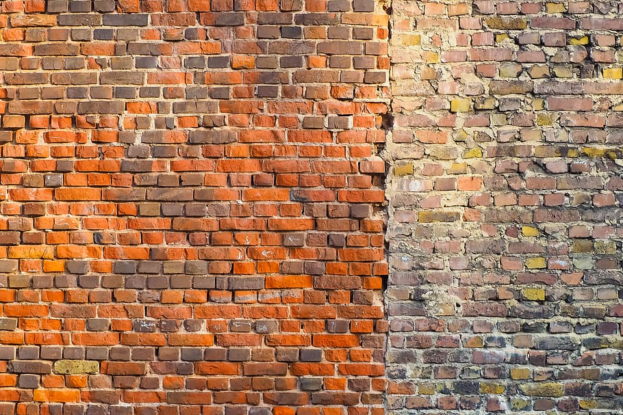 puliti, arancia, muro di mattoni, sinistra, lato, sporco, Marrone, lato destro, parete, mattone, rosso, mattoni, struttura, opere murarie, modello, pietra, hauswand, vecchio, facciata, architettura, mortaio, murato, muro di pietra, sfondo, muro di casa, simmetrico, costruzione, vecchio edificio, vecchia muratura, facciata della casa, materiale da costruzione, caratteristica della parete, sfondi, di fila, copia spazio, struttura costruita, materiale lapideo, nessuno, fotogramma intero, strutturato, preparativi, all'aperto, esterno dell'edificio, scelta, 4K