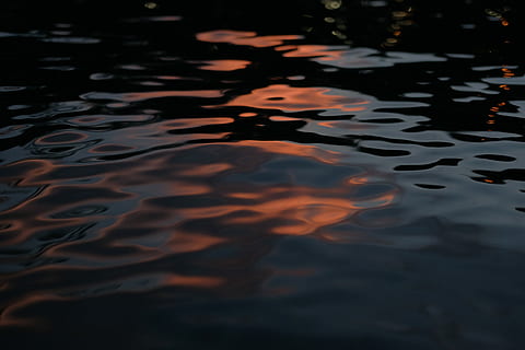 still water, body of water, ripple, surface, reflection, gleam, lake, water, rippled, waterfront, no people, high angle view, nature, full frame, backgrounds, tranquility, close-up, sunset, outdoors, day, pattern, beauty in nature, wet, motion, purity, 5K, CC0, public domain, royalty free