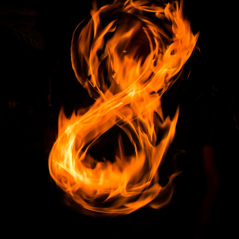 foc, flama, calor, calenta, combustió, candela, brases, energia, cremar, cremant, calor - temperatura, infern, fons negre, color negre, bola de foc, cap gent, vermell, primer pla, foc - fenomen natural, color taronja, moviment, naturalesa, moviment borrós, brillant, signe, senyal d'advertència, nit, groc, comunicació, exposició llarga, fosc, foguera, 2K