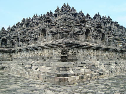 hjørne, Borobudur, tempel, Asien, arkitektur, buddhisme, tempelbygning, berømte sted, kulturer, gammel, historie, religion, buddha, Thailand, spiritualitet, spise, tro, bygget struktur, sted for tilbedelse, fortiden, rejsemål, himmel, bygning udvendig, rejse, turisme, dag, bygning, natur, ingen mennesker, udendørs, gamle civilisation, udsmykkede, 2K, CC0, offentligt domæne, royaltyfrie