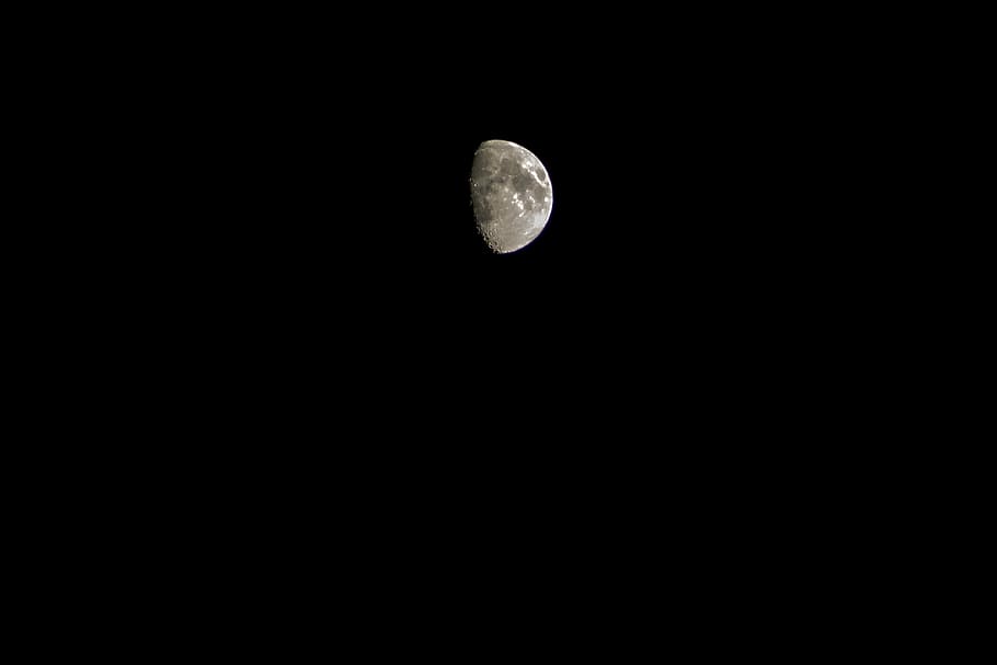 plata, diamant, embellit, anell, Mitja lluna, nit, lluna, fosc, negre, blanc, espai, astronomia, cel, bellesa a la natura, Lluna planetària, escenics - natura, còpia espai, cap gent, tranquil·litat, vista d’angle baix, naturalesa, escena tranquil·la, cel clar, lluna plena, superfície de la lluna, idíl·lic, ciència, a l'aire lliure, astrologia, espai i astronomia, llum de la lluna, 4K