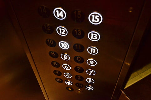 close-up photography, elevator button panel, elevator, passenger elevator, elevator button, floor button, technology, number, no people, communication, business, close-up, indoors, connection, wireless technology, shape, black color, mobile phone, electronics industry, corporate business, telephone, circle, finance, control, single object, keypad, 4K, CC0, public domain, royalty free