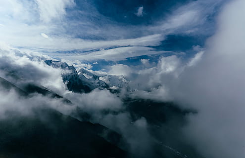 Berge, bedeckt, Wolken, Antenne, Fotografie, Kumuluswolken, tagsüber, Berg, Gebirge, Höhe, Wolke, Himmel, Gipfel, Wolkenlandschaft, Kunst, Malerei, Rush Lake, Hunza, Pakistan, See, Schnee, wolke - himmel, Szenen - Natur, Schönheit in der Natur, keine Leute, Natur, Umgebung, Ruhe, Wolkengebilde, ruhige Szene, Tag, draußen, Sturm, Dramatischer Himmel, weiße Farbe, Nicht-städtische Szene, Sturmwolke, dunkel, Meteorologie, bedrohlich, 5K, CC0, gemeinfrei, lizenzfrei
