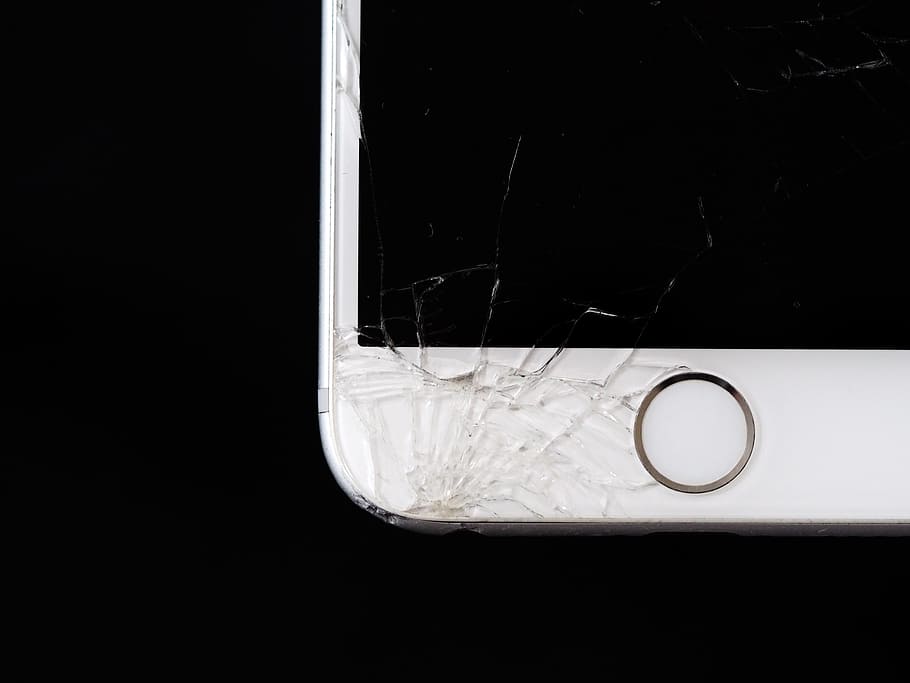 mòbil, telèfon, trencat, lcd, gadget, tecnologia, pantalla tàctil, trencar, fons negre, tir de l'estudi, cap gent, còpia espai, a l'interior, primer pla, natura morta, vidre - material, Color blanc, roba, transparent, desgràcia, tallar, salut i medicina, color negre, absència, moda, senzillesa, 4K