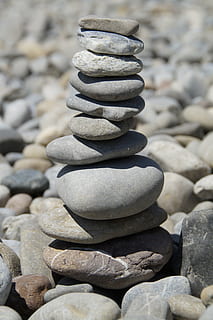 stones, stone tower, stack, stacked, cairn, tower, balance, layered, grey, stability, turret, stacked together, meditation, pebble, zen, relaxation, rest, stone - object, solid, rock, stone, rock - object, zen-like, nature, sunlight, land, day, no people, beach, large group of objects, focus on foreground, abundance, outdoors, 5K, CC0, public domain, royalty free