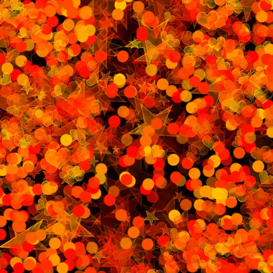 fotografia di bokeh, blu, luci, sfondo, struttura, colori, design, colore, modello, cuori, sfondo romantico, fotogramma intero, fiore, sfondi, pianta fiorita, bellezza nella natura, freschezza, pianta, nessuno, natura, crescita, colore arancione, avvicinamento, vulnerabilità, fragilità, petalo, abbondanza, giallo, testa di fiore, infiorescenza, vista dall'alto, all'aperto, 2K