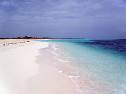 linia brzegowa plaży, plaża, cayo, Kuba, niebieski, morze, piasek, Natura, lato, wyspa, wakacje, linia brzegowa, idylliczny, niebo, woda, klimat tropikalny, krajobraz, scenics, wylądować, scenics - natura, piękno natury, horyzont nad wodą, horyzont, spokój, chmura - niebo, spokojna scena, dzień, żadnych ludzi, scena pozamiejska, na dworze, w kolorze turkusowym, 2K, CC0, domena publiczna, darmowe zdjęcia