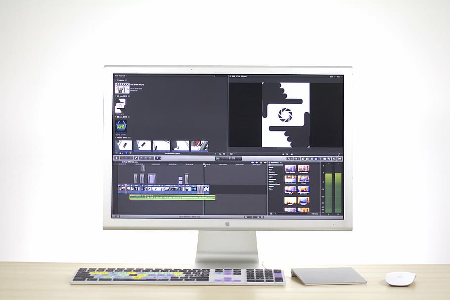 jablko blesk, otočil, jablko, počítač, přístroj, klávesnice, podnikání, kancelář, myš, Zobrazit, monitor, elektronický, technologie, obrazovka, počítačový monitor, uvnitř, sdělení, nikdo, displej z tekutých krystalů, počítačová klávesnice, elektronický průmysl, moderní, počítačové vybavení, stůl, spojení, nábytek, lavice, obrazovky přístroje, stolní PC, bezdrátové technologie, zařízení, trasování pulsů, 5K