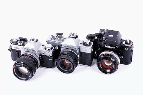กล้อง, เทคนิค, คลาสสิก, ศีล, NIKON, PRAKTICA, ย้อนยุค, กล้อง - อุปกรณ์ถ่ายภาพ, อุปกรณ์, เทคโนโลยี, ธีมการถ่ายภาพ, วัตถุหนึ่งชิ้น, เลนส์ - เครื่องมือแสง, พื้นหลังสีขาว, เลนส์ - ตา, อุปกรณ์ถ่ายภาพ, สีดำ, ตัดออก, ในบ้าน, สตูดิโอยิง, ใกล้ชิด, ไม่มีคน, สีขาว, กล้องดิจิตอล, กลุ่มวัตถุ, กล้อง slr, 5K, CC0, โดเมนสาธารณะ, ค่าลิขสิทธิ์ฟรี