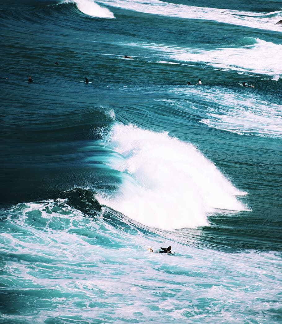osoba, surf, vlny oceánu, skupina, surfaři, tělo, voda, surfuje, oceán, moře, vlna, Příroda, modrý, surfovat, venku, letní, nikdo, pohyb, rozmazaný pohyb, sport, extrémní sporty, surfování, vodní sport, krása v přírodě, lidé, Napájení, moci, den, Rychlost, nábřeží, k nepoznání člověka, přistát, volnočasové aktivity, scenics - příroda, 2K