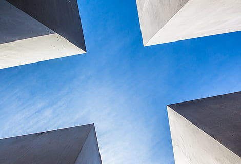 low, angle photography, building, architecture, infrastructure, structure, establishment, apartment, windows, condominium, hotel, corner, roof, clouds, sky, blue, building exterior, low angle view, built structure, modern, outdoors, day, city, nature, no people, backgrounds, business, sunlight, abstract, wall - building feature, clear sky, sunny, office, concrete, angle, directly below, 4K, CC0, public domain, royalty free