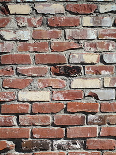 rot, grau, Backsteinmauern, Tag, Ziegelwand, rote Wand, Ziegel, Textur, Wand, Hintergrund, alt, Backstein, Wandbau - Funktion, Hintergründe, die Architektur, gebaute Struktur, Vollbild, Muster, keine Leute, texturiert, draußen, Wiederholung, Nahansicht, braun, Rau, verwittert, 4K, CC0, gemeinfrei, lizenzfrei
