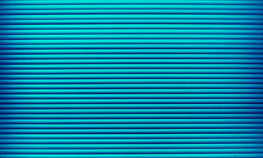 blue wallpaper, blue, pattern, texture, backgrounds, abstract, full frame, no people, repetition, close-up, textured, striped, indoors, closed, shutter, multi colored, in a row, textured effect, wall - building feature, technology, metal, green color, shape, 4K, CC0, public domain, royalty free