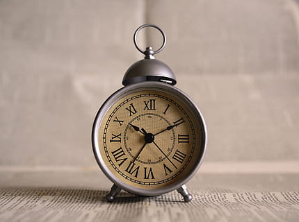 wall, metal, numbers, time, aged, alarm clock, antique, background, black, classic, clock, close-up, concept, hours, instrument, minutes, precision, round, seconds, timepiece, timer, white, number, retro styled, indoors, no people, focus on foreground, single object, accuracy, table, still life, old, geometric shape, circle, clock face, watch, minute hand, pocket watch, silver colored, 5K, CC0, public domain, royalty free
