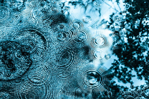 gotitas, cuerpo, agua, verde, papel pintado, lluvia, goteo, circulo, gota de agua, anillos, inyectar, tensión superficial, reflejo, mojado, naturaleza, antecedentes, soltar, ondulado, fotograma completo, de cerca, nadie, modelo, concéntrico, resumen, movimiento, día, al aire libre, forma, forma geometrica, 5K, CC0, dominio público, libre de derechos