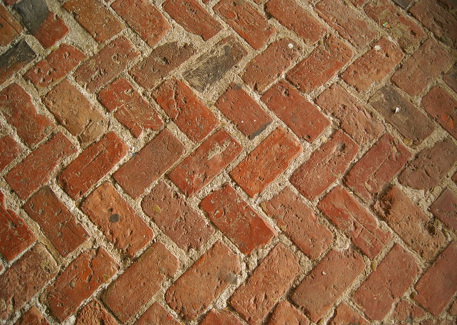 maó, patró, sòl, pedra de maó, textura, arquitectura, aspre, paviment, marc complet, fons, cap gent, marró, paret de maó, dia, sendera, disseny, estructura construïda, primer pla, paret, vista d’angle alt, a l'aire lliure, repetició, forma, llambordes, efecte texturat, 2K