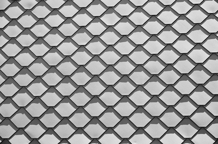sense títol, urbà, resum, ombra, polígon, textura, patró, sostre, escala, simetria, blanc i negre, monocroma, mínim, escala de peixos, marc complet, fons, metall, cap gent, repetició, disseny, forma, primer pla, dia, gris, quadrícula, arquitectura, a l'aire lliure, aliatge, forma geomètrica, tanca, graella, acer, 4K