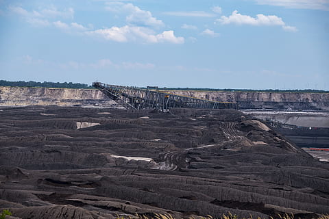 La technologie, exploitation minière, l'exploitation minière à ciel ouvert, Welzow, Saxe, Terre, carbone, charbon marron, suppression, marchandise, industrie, énergie, ciel, environnement, la nature, journée, nuage - ciel, mien, paysage, géologie, scène non urbaine, production de carburant et d'électricité, personne, mine de charbon, en plein air, minéral, problèmes environnementaux, carrière, Roche, la pollution, 5K, CC0, domaine public, libre de droits