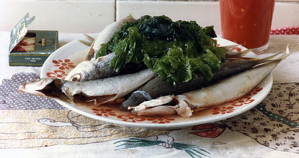 fisk, køkken, opskrifter, mad, mad og drikke, sund kost, friskhed, velvære, plade, indendørs, fisk og skaldyr, klar til at spise, grøntsag, bord, ingen mennesker, dyr, måltid, tæt på, hvirveldyr, stilleben, overbærenhed, kød, porcelæn, fristelse, aftensmad, 1080P, CC0, offentligt domæne, royaltyfrie