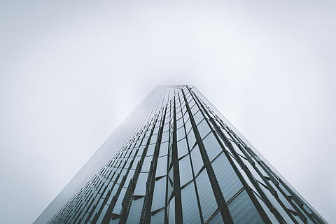 arkitektoniske, fotografering, bygning, orm-øjenvisning, højhus, Sky, arkitektur, minimal, skyskraber, kigger op, tåge, by, World Trade Center, himmel, bygning udvendig, bygget struktur, lav vinkel visning, høj - høj, kontorbygning udvendig, moderne, ingen mennesker, kontor, natur, tårn, kopiere plads, dag, udendørs, direkte under, 5K, CC0, offentligt domæne, royaltyfrie