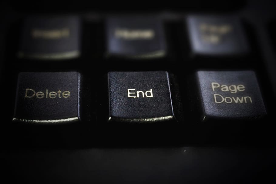 tastatur, sort, knap, slutningen, farvel, computer tastatur, computer, computerudstyr, teknologi, computer del, tekst, computer nøgle, tæt på, vestlige script, meddelelse, indendørs, forbindelse, ingen mennesker, trådløs teknologi, sort farve, bærbar, internet, trykknap, ekstrem nærbillede, 5K