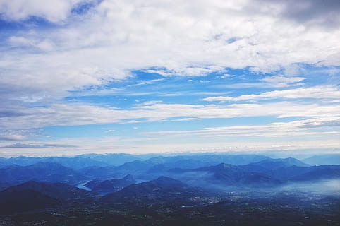 Alperne, bjerge, Italien, skønhed i naturen, scenics - natur, sky - himmel, himmel, bjerg, rolig scene, ro, bjergkæde, miljø, landskab, idyllisk, ikke-urbane scene, natur, ingen mennesker, majestætisk, dag, udendørs, fjern, blå, bjergtop, 1080P, CC0, offentligt domæne, royaltyfrie