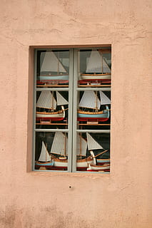 window, model, still life, architecture, built structure, building exterior, day, no people, building, outdoors, wood - material, wall - building feature, absence, brown, low angle view, publication, house, sand, beach, full frame, land, hut, 4K, CC0, public domain, royalty free