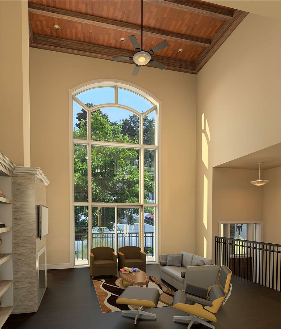 rendering, Revit, tegninger, 3d, indendørs, hjemlige liv, vindue, hjem interiør, luksus, sidder, arkitektur, bord, belysningsudstyr, sæde, stol, hjemlige værelse, bygget struktur, dag, møbel, ingen mennesker, fravær, bygning, natur, hjem, livsstil, indgang, dør, kaffebord, loft, 1080P