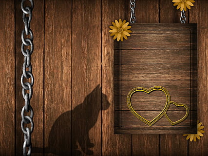 animal, casting, reflection, beside, board, wood, background, reason, string, design, card, dedicated, wood - material, indoors, flower, emotion, no people, heart shape, creativity, love, flowering plant, positive emotion, directly above, plant, close-up, decoration, still life, table, shape, studio shot, metal, celebration, wood grain, 4K, CC0, public domain, royalty free