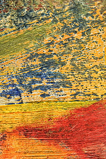 yakın çekim fotoğraf, Sarı, kırmızı, boyalı, duvar, çerçeve, çizim, renk, doku, boya, tinte, grafik, pastel, sanatçı, çok renkli, dokulu, arka, soyut, fırça darbesi, yeşil renk, boyalı görüntü, insansız, bütün çerçeve, Sanat ve zanaat, resimlerinde, Desen, yaratıcılık, turuncu renk, dokulu etki, açık havada, doğa, yağlı boya, Suluboya boyama, 4K, CC0, kamu malı, telif ücretsiz