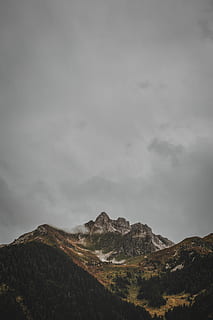 Vogel, Augenansicht, Waldberg, Berg, wolkig, Himmel, wolke - himmel, Szenen - Natur, Schönheit in der Natur, Ruhe, ruhige Szene, keine Leute, Natur, Nicht-städtische Szene, Tag, Umgebung, Landschaft, idyllisch, draußen, Rock, bedeckt, Gebirge, Fernbedienung, Gipfel, 5K, CC0, gemeinfrei, lizenzfrei
