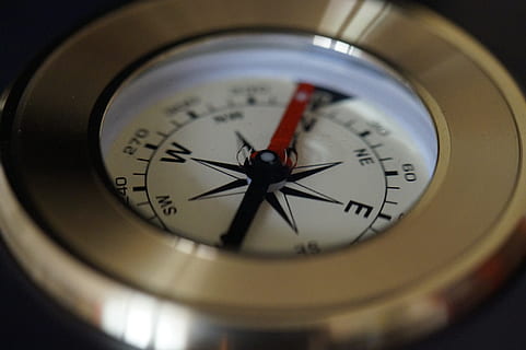 stainless, steel, white, compass, pointing, south, north, stainless steel, compass point, navigation, navigate, show, points of the compass, direction, windrose, directory, needle, discovery, guidance, west - Direction, exploration, east, searching, navigational compass, close-up, single object, indoors, number, selective focus, no people, accuracy, circle, geometric shape, shape, instrument of measurement, time, man made, man made object, thermometer, gauge, metal, 5K, CC0, public domain, royalty free