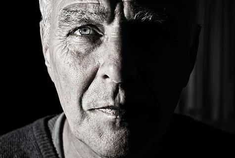 man, black, top, surface, man in black, black top, men, people, one Person, black And White, portrait, males, human Face, adult, senior Adult, caucasian Ethnicity, close-up, head And Shoulders, one Man Only, concepts And Ideas, lifestyle, serious, looking At Camera, only men, human body part, wrinkled, headshot, black background, mature adult, front view, studio shot, indoors, body part, mature men, contemplation, 4K, CC0, public domain, royalty free