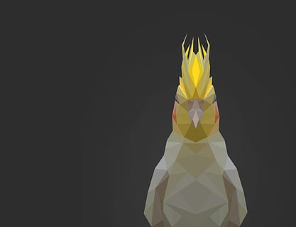perroquet, low poly, oiseau, polygone, géométrique, animal, prise de vue en studio, espace de copie, personne, à l'intérieur, fond noir, multi couleur, nature morte, coupé, art et Artisanat, fermer, la créativité, papier, artisanat, modèle, représentation, origami, jaune, représentation animale, vertébré, luxe, 4K, CC0, domaine public, libre de droits