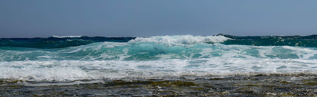 havbølge, bølger, vand, surf, ocean, hav, spray, vind, plaske, skum, kyst, bølge, bevægelse, sport, vandsport, surfing, sprøjt, magt i naturen, himmel, skønhed i naturen, strøm, strand, natur, jord, dag, udendørs, scenics - natur, breaking, turkisfarvet, 5K, CC0, offentligt domæne, royaltyfrie