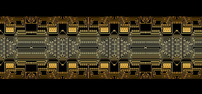 jaune, blanc, circuit imprimé, planche, numérisation, circuits, centre de contrôle, trace, CPU, pc, joint de soudure, processeur, puce, traitement de l'information, les liaisons, Les données, ligne, distributeur, planche de montage, carte, électronique, ordinateur, lignes, modèle, La technologie, à l'intérieur, Industrie électronique, puce informatique, fermer, lien, personne, fond noir, industrie, partie informatique, équipement informatique, prise de vue en studio, plein cadre, carte mère, arrière-plans, complexité, nature morte, équipement électrique, 5K, CC0, domaine public, libre de droits