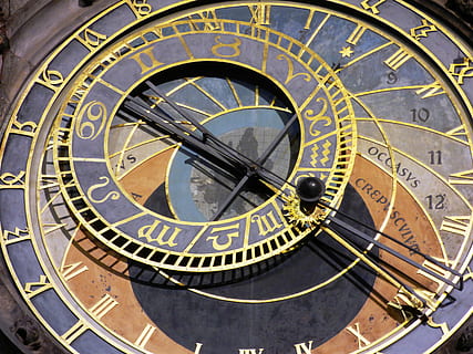 zodiac analog clock, orloj, clock, time, time indicating, monument, the market, prague, tips, tip, minute, second, clock Face, astrology Sign, astronomical Clock, astronomy, czech Republic, astronomical Clock - Prague, architecture, old, roman Numeral, history, clock tower, the past, building exterior, no people, space, building, travel destinations, day, built structure, outdoors, minute hand, ornate, 4K, CC0, public domain, royalty free