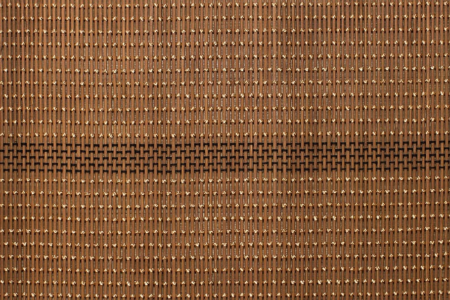 drap marró, teló de fons, fons, bambú, negre, marró, catifa, primer pla, colors, disseny, a l'est, element, fibra, or, Japó, cuina, línia, estora, material, natural, orgànic, patró, corda, fila, rústic, cadena, ratlles, superfície, textura, fil, vímet, fusta, efecte texturat, tèxtil, aspre, en blanc, resum, marc complet, cap gent, a l'interior, material de fusta, arpillera, metall, repetició, tir de l'estudi, funció de construcció de parets, gra de fusta, 2K