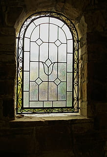 vindue, glasmosaik, rude, monument, belysning, hellige, arkitektur, pynter op, glas, bygget struktur, indendørs, ingen mennesker, glas - materiale, dag, bygning, mønster, bue, gennemsigtig, design, murbygningsfunktion, geometrisk form, form, hus, væg, gammel, udsmykkede, 4K, CC0, offentligt domæne, royaltyfrie