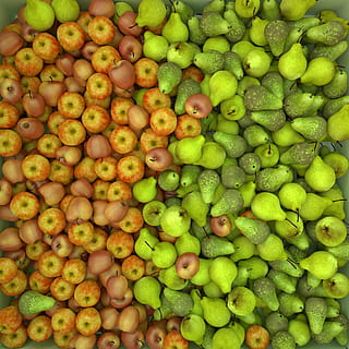 hromada, hruška, jablka, hrušky, ovoce, 3d, jídlo, svěžest, pozadí, jídlo a pití, Zdravé stravování, hojnost, celý rám, velká skupina objektů, blahobyt, na prodej, zelená barva, trh, maloobchodní, nikdo, stání na trhu, den, vysoký úhel pohledu, stálý život, zeleniny, 1080P, CC0, veřejná doména, bez autorských práv
